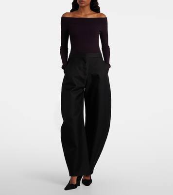 Ribbed-knit bodysuit | Alaïa