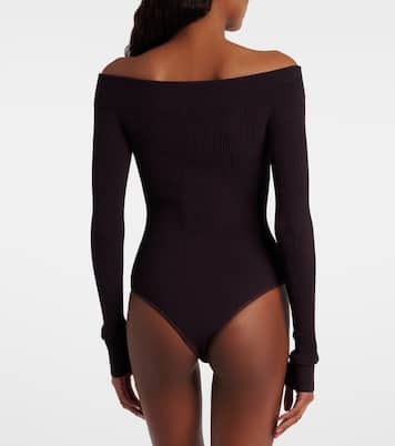 Ribbed-knit bodysuit | Alaïa