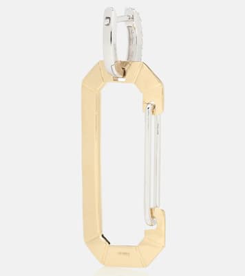 Boucle d'oreille unique Chiara Big en or 18 ct et diamants | Eéra
