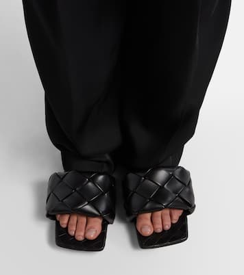 Lido leather sandals | Bottega Veneta