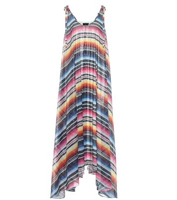 Sarape sequined striped maxi dress | Alanui
