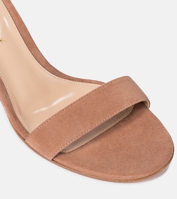 Sandalen Versilia 60 aus Veloursleder | Gianvito Rossi