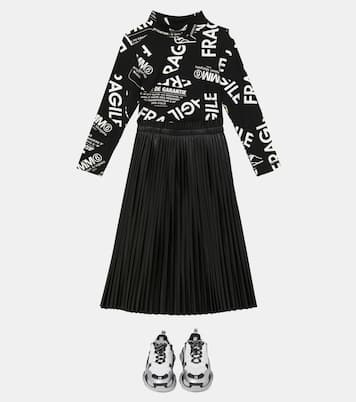 Rock aus Lederimitat | MM6 Maison Margiela Kids