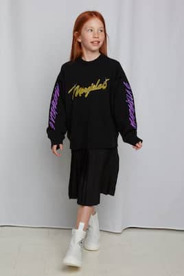 Rock aus Lederimitat | MM6 Maison Margiela Kids