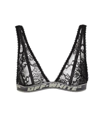 Bralette in pizzo | Off-White