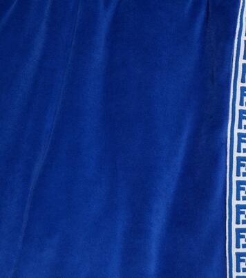 Shorts FF aus Samt | Fendi Kids