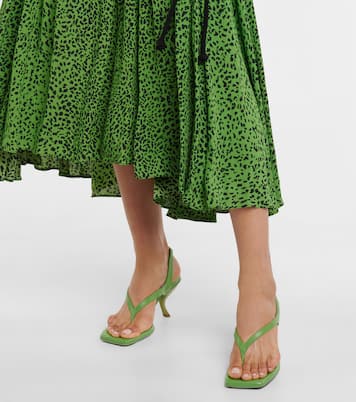 Gia/Rhw Rosie 13 leather thong sandals | Gia Borghini