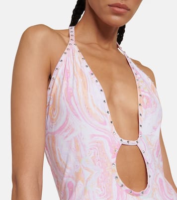 Vestido corto estampado | Reina Olga
