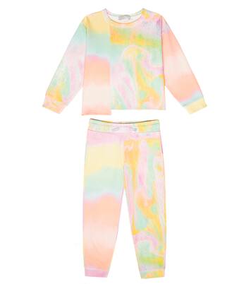 Pantaloni e felpa in cotone con stampa | Stella McCartney Kids