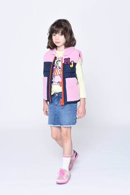 Faux fur and leather sneakers | Marc Jacobs Kids