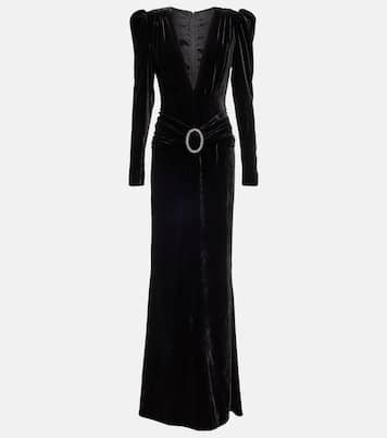 Embellished velvet gown | Alessandra Rich