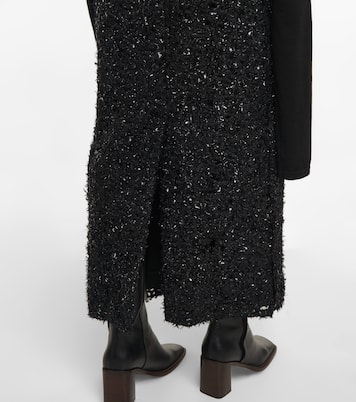 Boucle wool maxi skirt | The Row
