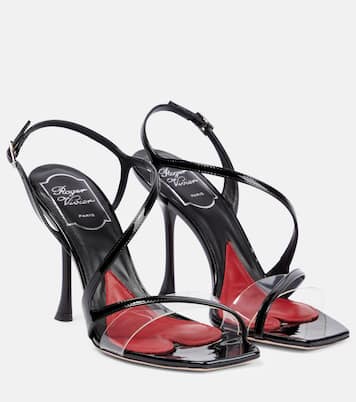 I Love Vivier PVC and patent leather sandals | Roger Vivier