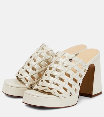 Pantoletten Alba aus Leder | Souliers Martinez