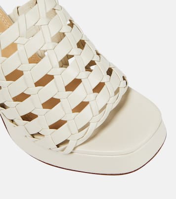 Pantoletten Alba aus Leder | Souliers Martinez