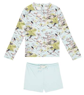 Agik printed rashguard swimsuit | Louise Misha