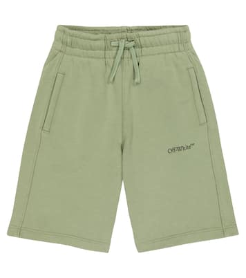 Shorts aus Baumwoll-Jersey | Off-White Kids