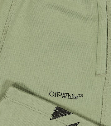 Shorts aus Baumwoll-Jersey | Off-White Kids