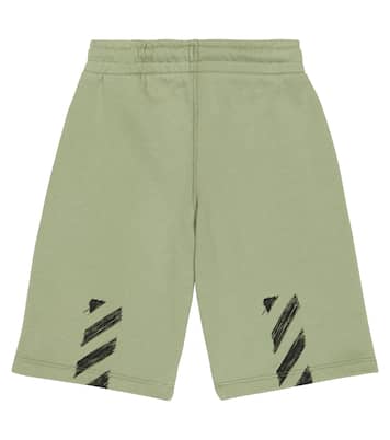 Shorts aus Baumwoll-Jersey | Off-White Kids