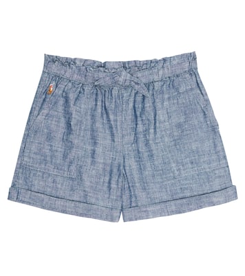 Shorts in chambray di cotone | Polo Ralph Lauren Kids