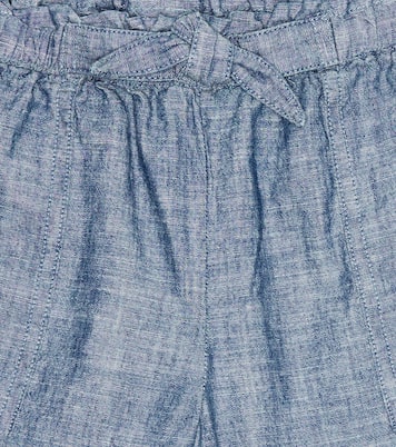 Shorts in chambray di cotone | Polo Ralph Lauren Kids