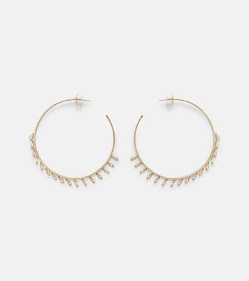 Boucles d'oreilles en or 14 ct et diamants | Sydney Evan