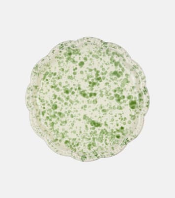 Speckled ceramic dinner plate | Cabana