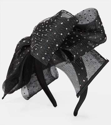 Fascia per capelli Aveline in raso | Jimmy Choo
