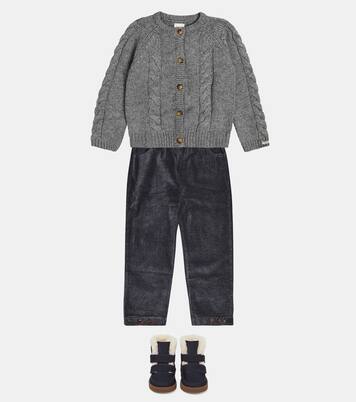 Cardigan Luko in misto lana | Donsje