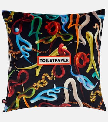 x Toiletpaper Snakes cushion | Seletti