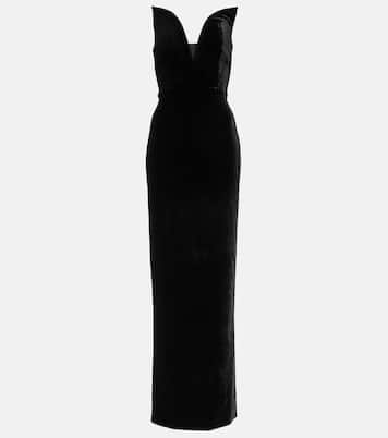 Robe aus Samt | Roland Mouret