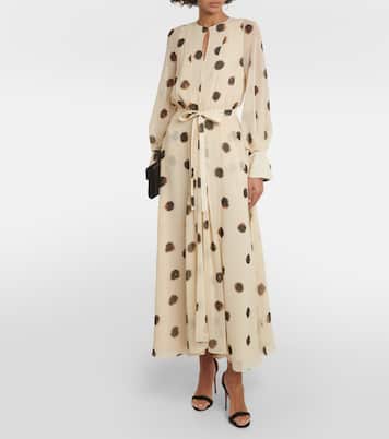 Robe longue Peirene imprimée | Altuzarra