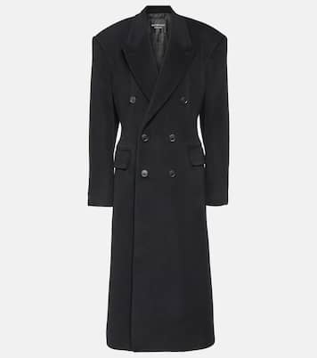 Mantel Cinched aus einem Kaschmirgemisch | Balenciaga