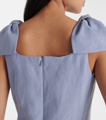 Vestido midi de lino | Chloé
