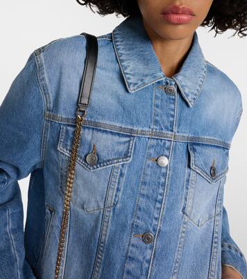 Chaqueta Falabella de denim con cadena | Stella McCartney