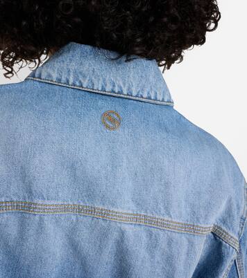 Chaqueta Falabella de denim con cadena | Stella McCartney