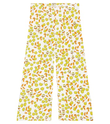 Jogginghose Flowers aus einem Baumwollgemisch | Mini Rodini