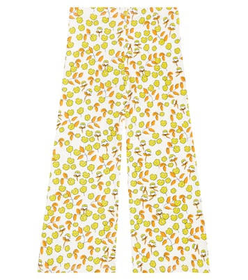 Jogginghose Flowers aus einem Baumwollgemisch | Mini Rodini