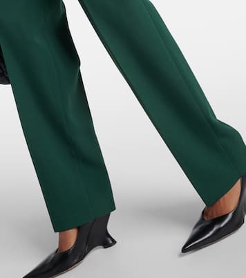 Pantaloni regular Bea a vita alta | The Frankie Shop