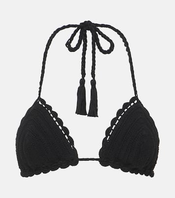 Top bikini in crochet di cotone | Anna Kosturova