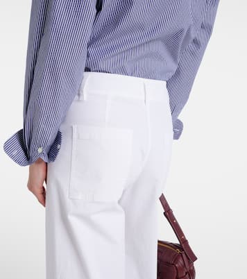 Weite Hose Megan aus Baumwoll-Twill | Nili Lotan