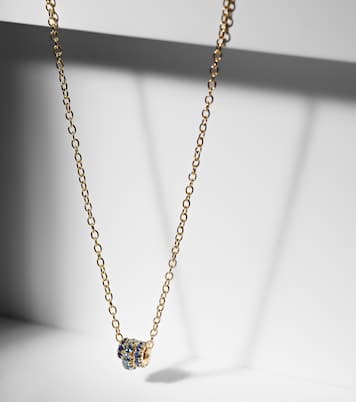 Collier Vesta en or 18 ct, saphirs et aigue-marine | Spinelli Kilcollin