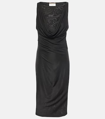 Abito midi in jersey | Saint Laurent