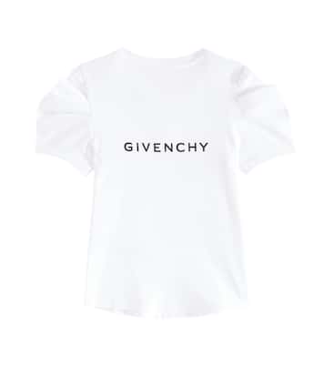 T-shirt in jersey di cotone con logo | Givenchy Kids