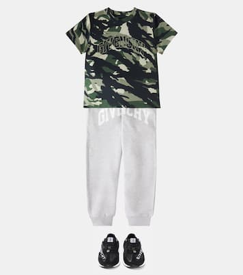 Camiseta de algodón estampada con logo | Givenchy Kids