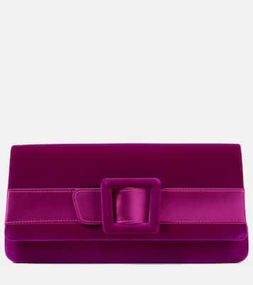 Clutch Maygot in velluto | Manolo Blahnik