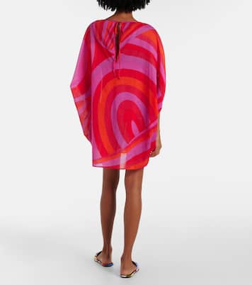 Caftano Iride in mussola di cotone | Pucci