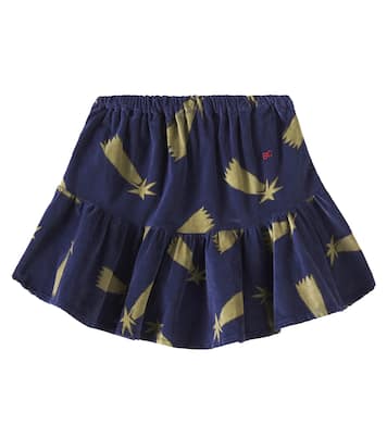Falda Shooting Stars de terciopelo de algodón | Bobo Choses