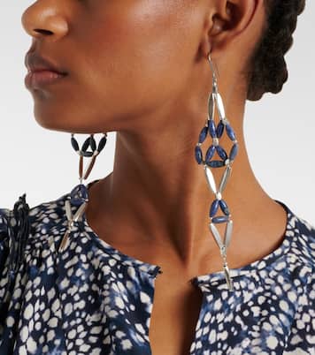 Pendientes largos con cuentas | Isabel Marant