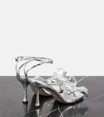 Sandali Staz 90 in pelle metallizzata | Jimmy Choo